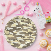 Desert Camouflage Pappteller (Party)