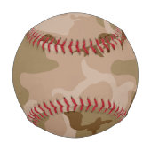 Desert Camouflage Pattern, Ihr Name, Personalisier Baseball (Vorderseite)