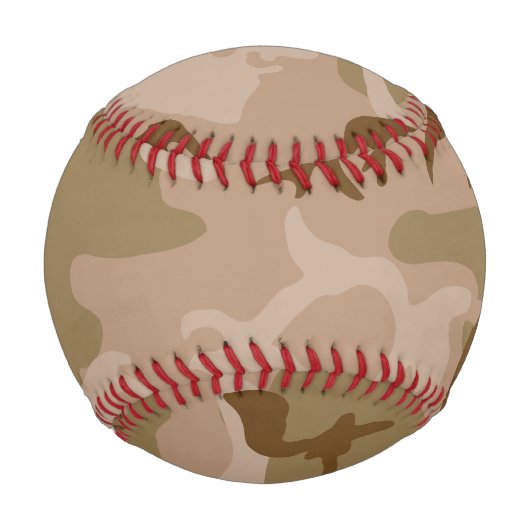 Desert Camouflage Pattern, Ihr Name, Personalisier Baseball (Vorderseite)