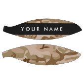 Desert Camouflage Pattern, Ihr Name, Personalisier Basketball (Panele)