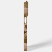 Desert Camouflage Pattern, Ihr Name, Personalisier Case-Mate iPhone Hülle (Rückseite / Rechts)