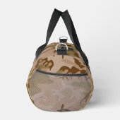 Desert Camouflage Pattern, Ihr Name, Personalisier Duffle Bag (Rechts)