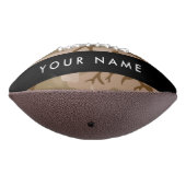 Desert Camouflage Pattern, Ihr Name, Personalisier Football (Gedreht 270)