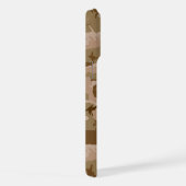Desert Camouflage Pattern, Ihr Name, Personalisier iPhone Hülle (Rechte Seite)