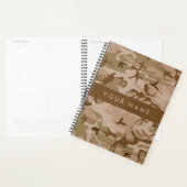 Desert Camouflage Pattern, Ihr Name, Personalisier Planer (Anzeige)
