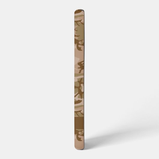 Desert Camouflage Pattern, Ihr Name, Personalisier Samsung Galaxy Hülle (Linke Seite)