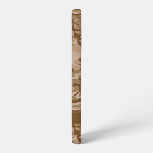 Desert Camouflage Pattern, Ihr Name, Personalisier Samsung Galaxy Hülle (Linke Seite)