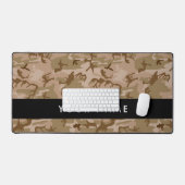 Desert Camouflage Pattern, Ihr Name, Personalisier Schreibtischunterlage (Tastatur & Maus)