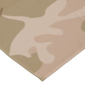 Desert Camouflage Pattern, Ihr Name, Personalisier Tischdecke (Schrägansicht)