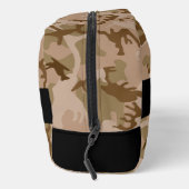 Desert Camouflage Pattern, Ihr Name, Personalisier Waschbeutel (Rechts)