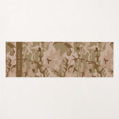 Desert Camouflage Pattern, Ihr Name, Personalisier Yogamatte (Vorderseite (Horizontal))