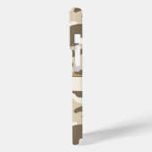 Desert Camouflage Personalized Case-Mate iPhone Hülle (Rückseite / Links)