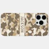 Desert Camouflage Personalized Case-Mate iPhone Hülle (Rückseite (Horizontal))
