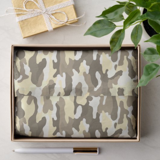 Desert Camouflage Seidenpapier (Geschenk)