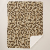 Desert Camouflage Sherpadecke (Vorderseite)