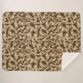 Desert Camouflage Sherpadecke (Vorderseite (Horizontal))