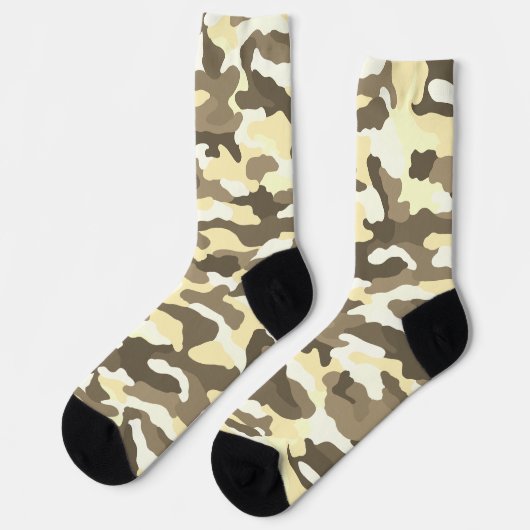 Desert Camouflage Socken (Linkes Detail)