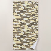 Desert Camouflage Strandtuch (Vorderseite)