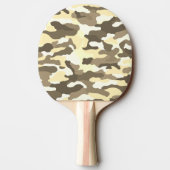 Desert Camouflage Tischtennis Schläger (Rückseite)
