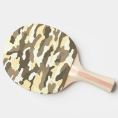 Desert Camouflage Tischtennis Schläger (Seitenansicht)