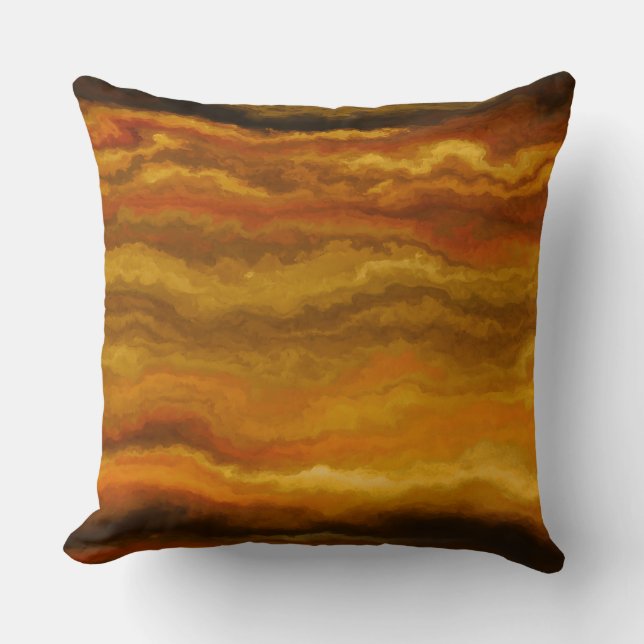 Desert Canyon Colors Southwestern Style Kissen (Vorderseite)