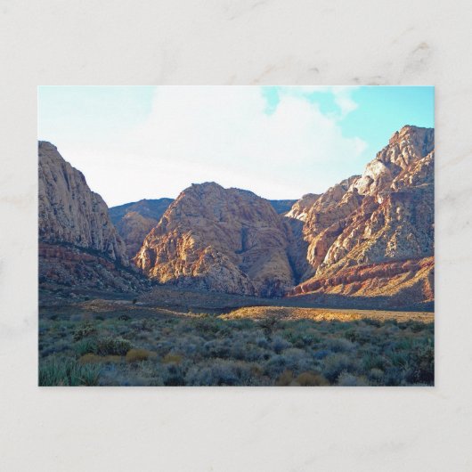 Desert Canyon Postkarte (Vorderseite)