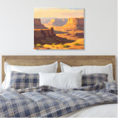 Desert Canyons Leinwanddruck (Insitu (Schlafzimmer))