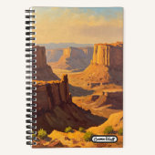 Desert Canyons Notizblock (Vorderseite)