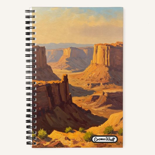 Desert Canyons Notizblock (Vorderseite)