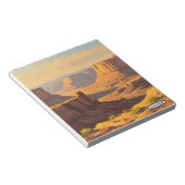 Desert Canyons Notizblock (angewinkelt)