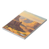 Desert Canyons Notizblock (Rotiert)