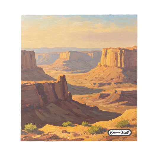 Desert Canyons Notizblock (Vorderseite)