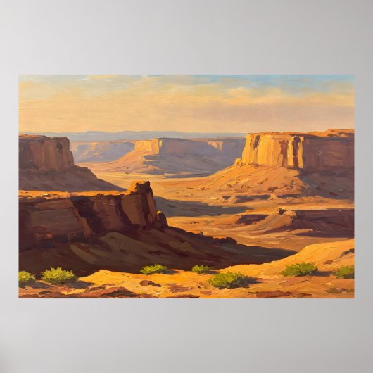 Desert Canyons Poster (Vorne)