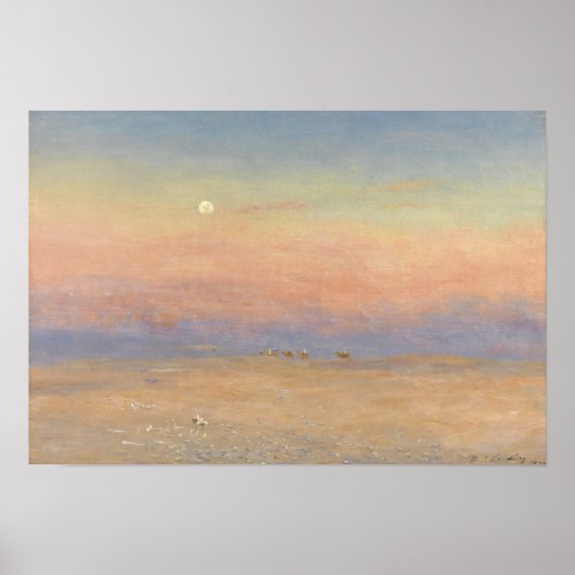 Desert Caravan Poster (Vorne)