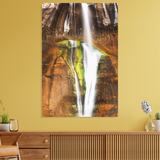 Desert Cascade Leinwanddruck (Insitu (Wohnzimmer))