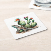 Desert Charm Rechteckiger Pappuntersetzer (angewinkelt)