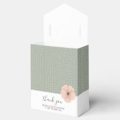 Desert Chic Baby Dusche Gefälligkeitsboxen Geschenkschachtel (Geöffnet)