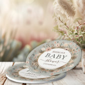 Desert Chic Baby Dusche Pappteller