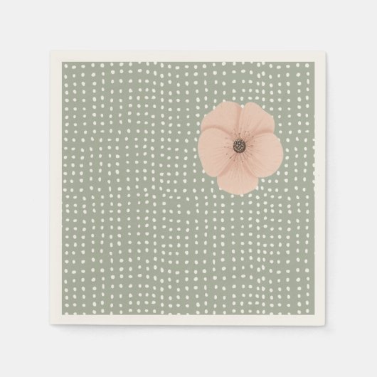 Desert Chic Baby Dusche Serviette (Vorderseite)