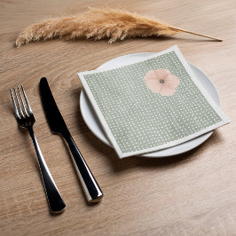 Desert Chic Baby Dusche Serviette