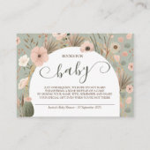 Desert Chic Books für Baby Begleitkarte (Vorderseite)