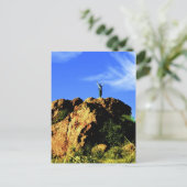 Desert Climber Postcard Postkarte (Stehend Vorderseite)
