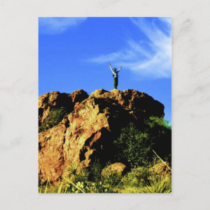 Desert Climber Postcard Postkarte