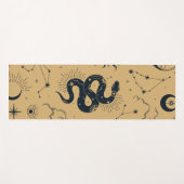 Desert Cosmic- Sun and Moon -Astronomy Witch Yogamatte (Vorderseite (Horizontal))