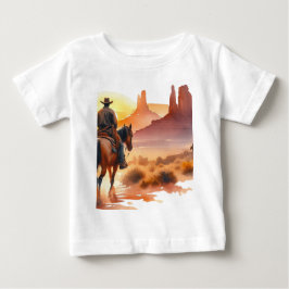 Desert Cowboy Baby T-shirt
