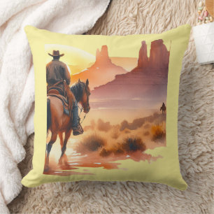 Desert Cowboy Kissen