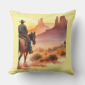 Desert Cowboy Kissen (Vorderseite)