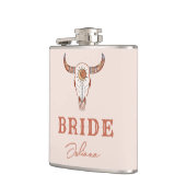 Desert Cowgirl Last Rodeo Bride Flachmann (Links)