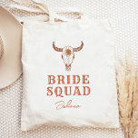 Desert Cowgirl Last Rodeo Bride Squad Tragetasche<br><div class="desc">Ein lustiges Cowgirl-Design in Braun- und Beigetönen</div>