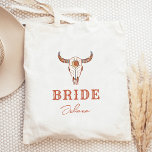 Desert Cowgirl Last Rodeo Bride Tragetasche<br><div class="desc">Ein lustiges Cowgirl-Design in Braun- und Beigetönen</div>